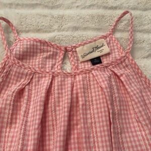 Unversial Thread - Red/White Gingham - Blouse- XL